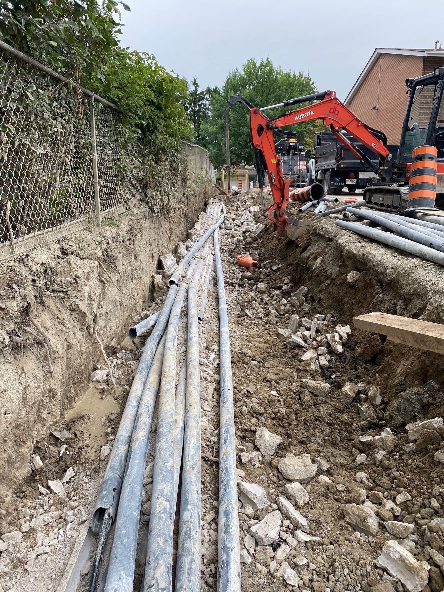 Direct Bore Team At Work